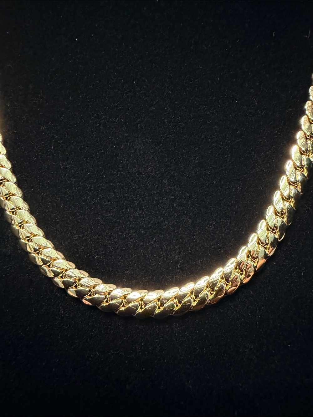 Miami Cuban 18in 5.5MM Premium 14K Gold Finish Necklace Lobster Clasp Brand New